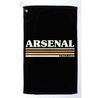 Retro Stripe Arsenal Golf Towel