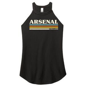 Retro Stripe Arsenal Women's Perfect Tri Rocker Tank