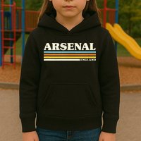 Retro Stripe Arsenal Kids Hoodie