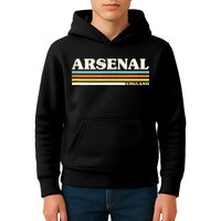 Retro Stripe Arsenal Kids Hoodie