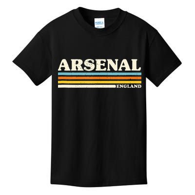 Retro Stripe Arsenal Kids T-Shirt