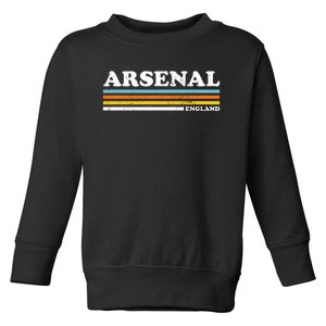 Retro Stripe Arsenal Toddler Sweatshirt