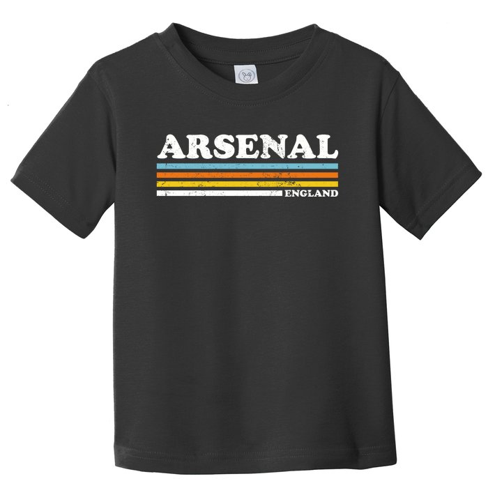 Retro Stripe Arsenal Toddler T-Shirt