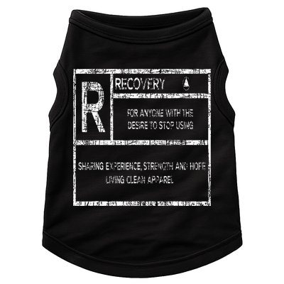 Recovery Sobriety Anniversary Sober Aa Na Doggie Tank
