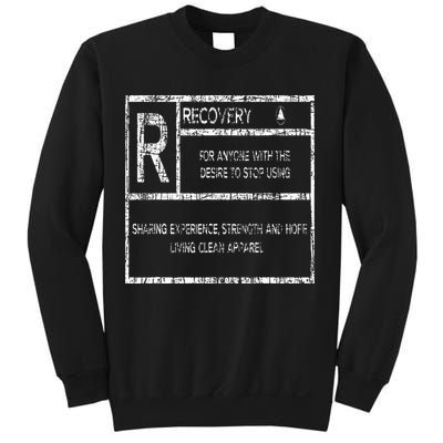 Recovery Sobriety Anniversary Sober Aa Na Sweatshirt