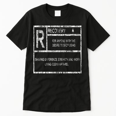 Recovery Sobriety Anniversary Sober Aa Na Tall T-Shirt