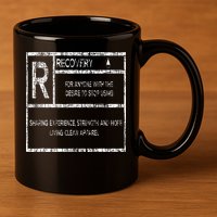 Recovery Sobriety Anniversary Sober Aa Na 11oz C Handle Ceramic Mug
