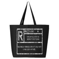 Recovery Sobriety Anniversary Sober Aa Na 25L Jumbo Tote