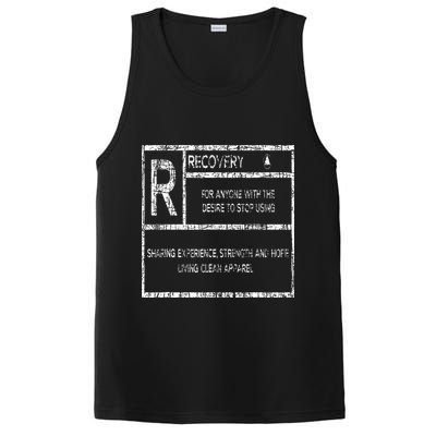 Recovery Sobriety Anniversary Sober Aa Na PosiCharge Competitor Tank