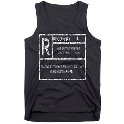 Recovery Sobriety Anniversary Sober Aa Na Tank Top