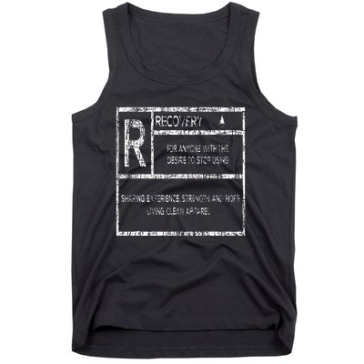 Recovery Sobriety Anniversary Sober Aa Na Tank Top