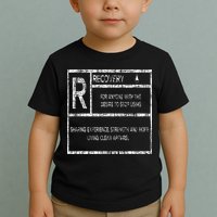 Recovery Sobriety Anniversary Sober Aa Na Toddler T-Shirt