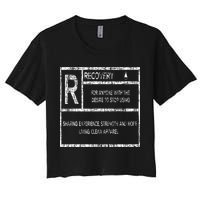 Recovery Sobriety Anniversary Sober Aa Na Crop Top