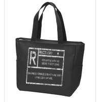 Recovery Sobriety Anniversary Sober Aa Na Zip Tote Bag
