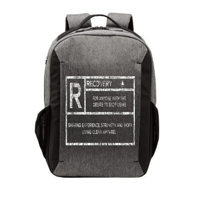 Recovery Sobriety Anniversary Sober Aa Na Vector Backpack