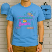 Retro Scumbag And Cheater Lounge Neon Sign T-Shirt