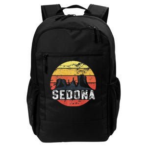 Retro Sedona Arizona Family Vacation Red Rocks Gift Daily Commute Backpack