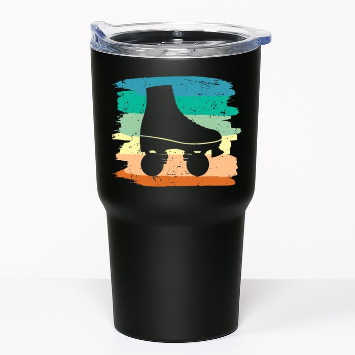 Roller Skating Art 80s Roller Derby Rollerskate Tumbler
