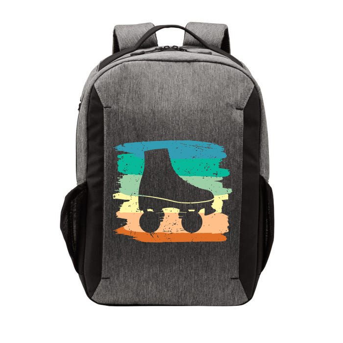 Roller Skating Art 80s Roller Derby Rollerskate Vector Backpack