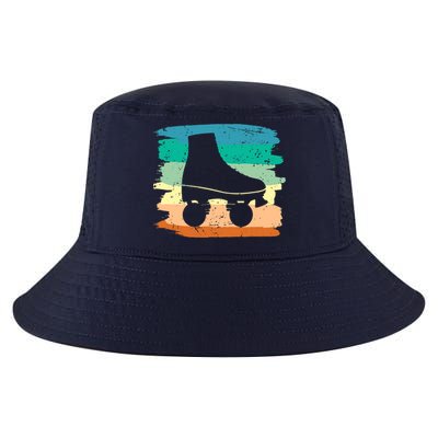 Roller Skating Art 80s Roller Derby Rollerskate Cool Comfort Performance Bucket Hat