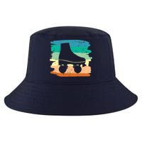 Roller Skating Art 80s Roller Derby Rollerskate Cool Comfort Performance Bucket Hat