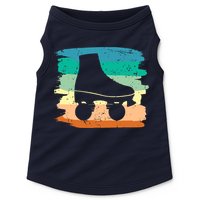 Roller Skating Art 80s Roller Derby Rollerskate Doggie Tank