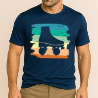 Roller Skating Art 80s Roller Derby Rollerskate Performance Shirt