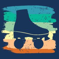Roller Skating Art 80s Roller Derby Rollerskate Performance Shirt