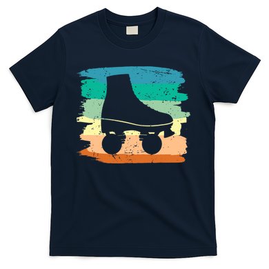 Roller Skating Art 80s Roller Derby Rollerskate T-Shirt