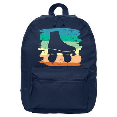 Roller Skating Art 80s Roller Derby Rollerskate 16 in Basic Backpack