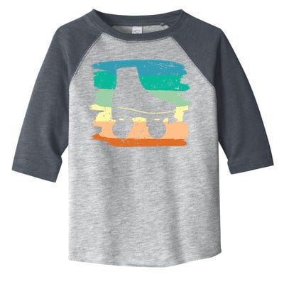 Roller Skating Art 80s Roller Derby Rollerskate Toddler Fine Jersey T-Shirt