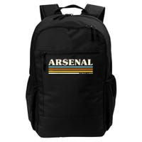 Retro Stripe Arsenal Daily Commute Backpack