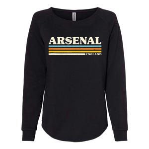 Retro Stripe Arsenal Womens California Wash Sweatshirt