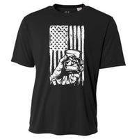 Retro Scotch Bourbon Whisky 4th of July Cooling Performance Crew T-Shirt