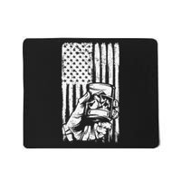 Retro Scotch Bourbon Whisky 4th of July Mousepad