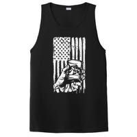 Retro Scotch Bourbon Whisky 4th of July PosiCharge Competitor Tank