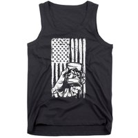 Retro Scotch Bourbon Whisky 4th of July Tank Top