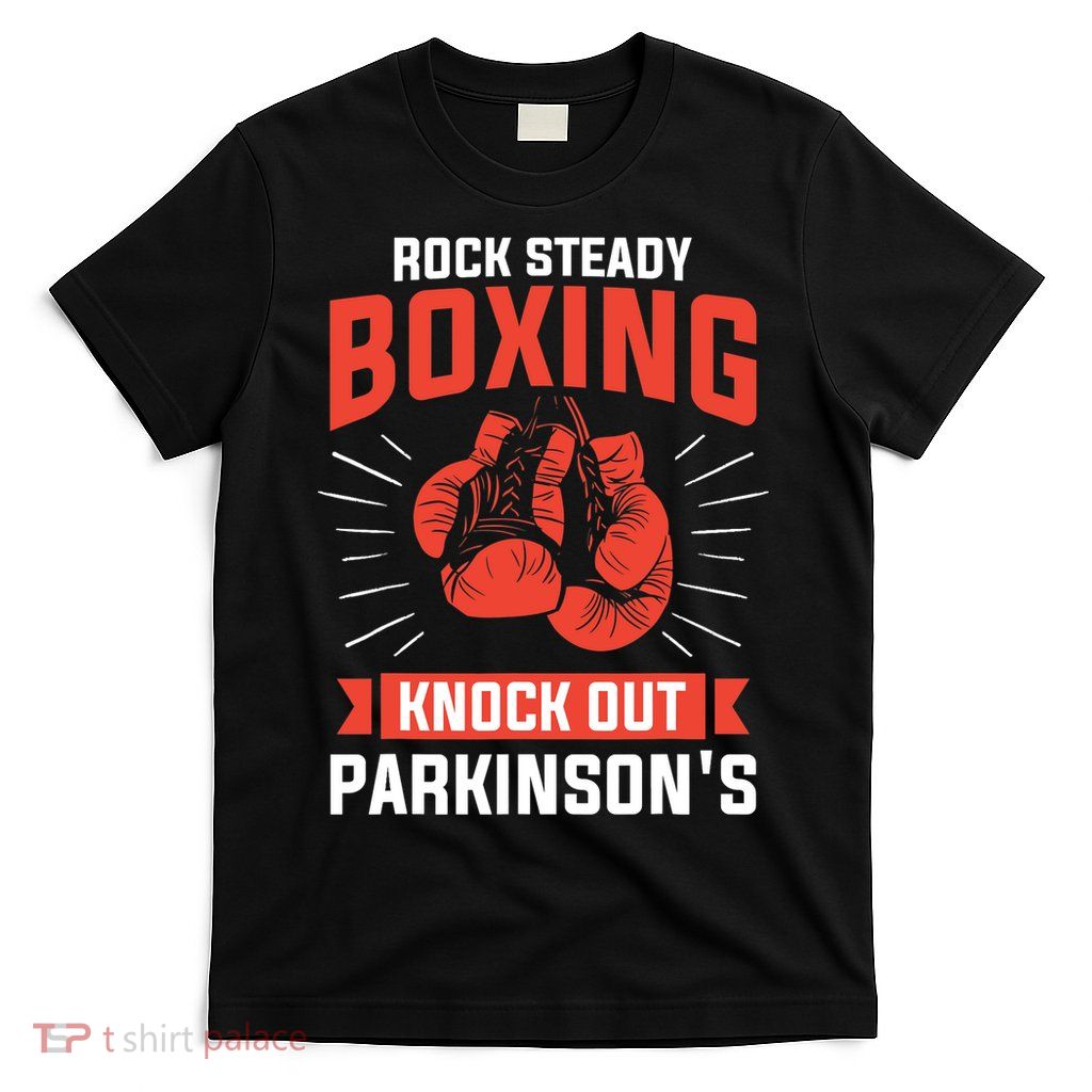 Rock Steady Boxing Knock Out Parkinson's Boxer T-Shirt