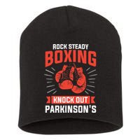 Rock Steady Boxing Knock Out Parkinson's Boxer Short Acrylic Beanie