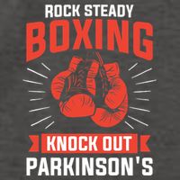 Rock Steady Boxing Knock Out Parkinson's Boxer Vector Backpack