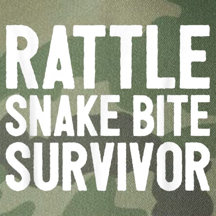 Rattle Snake Bite Survivor Rattlesnake Hospital Legacy Tie Dye Trucker Hat