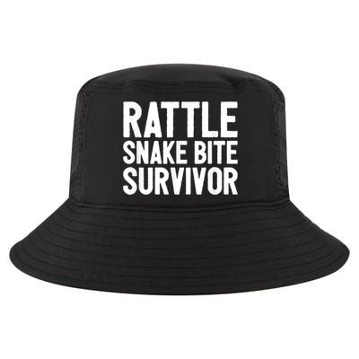 Rattle Snake Bite Survivor Rattlesnake Hospital Cool Comfort Performance Bucket Hat