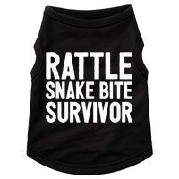 Rattle Snake Bite Survivor Rattlesnake Hospital Doggie Tank