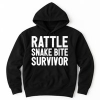 Rattle Snake Bite Survivor Rattlesnake Hospital Hoodie