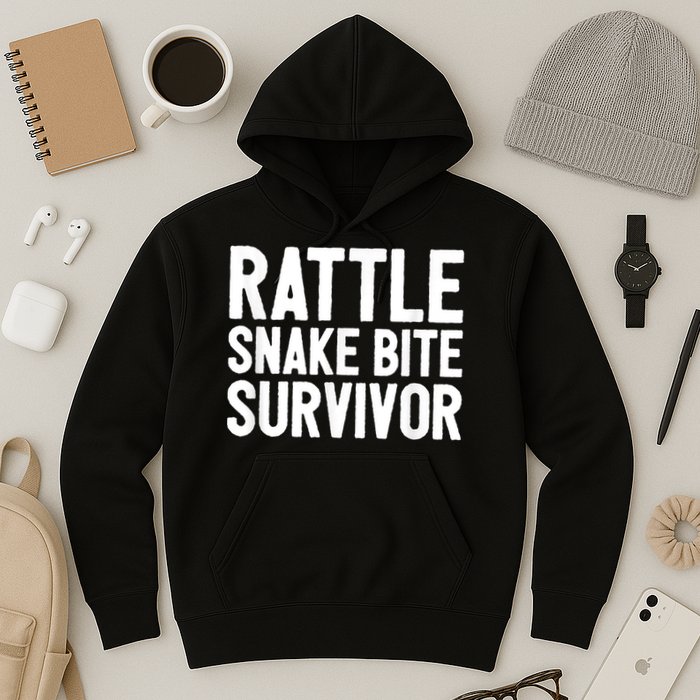 Rattle Snake Bite Survivor Rattlesnake Hospital Hoodie