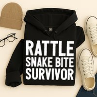 Rattle Snake Bite Survivor Rattlesnake Hospital Hoodie