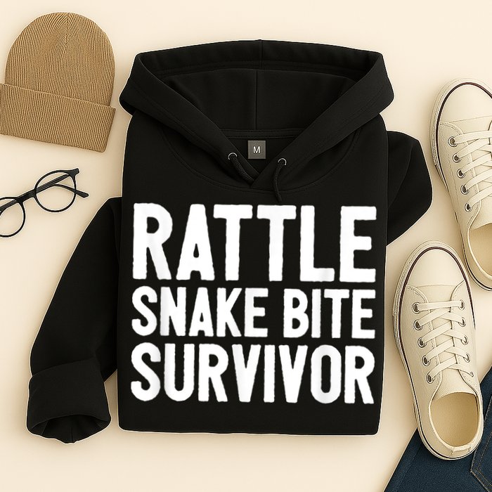 Rattle Snake Bite Survivor Rattlesnake Hospital Hoodie