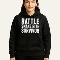 Rattle Snake Bite Survivor Rattlesnake Hospital Hoodie