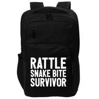Rattle Snake Bite Survivor Rattlesnake Hospital Impact Tech Backpack