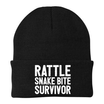 Rattle Snake Bite Survivor Rattlesnake Hospital Beanie